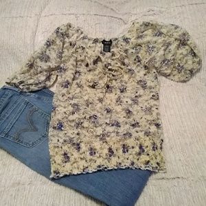 5 for $25.   Rue21 cropped shirt